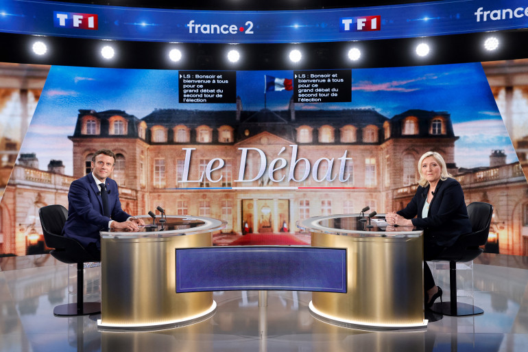 Présidentielle française 2022: le débat Macron vs Le Pen suivi par plus de 15 millions de téléspectateurs